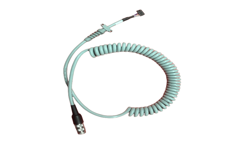 机器人机械臂内部弹簧线束