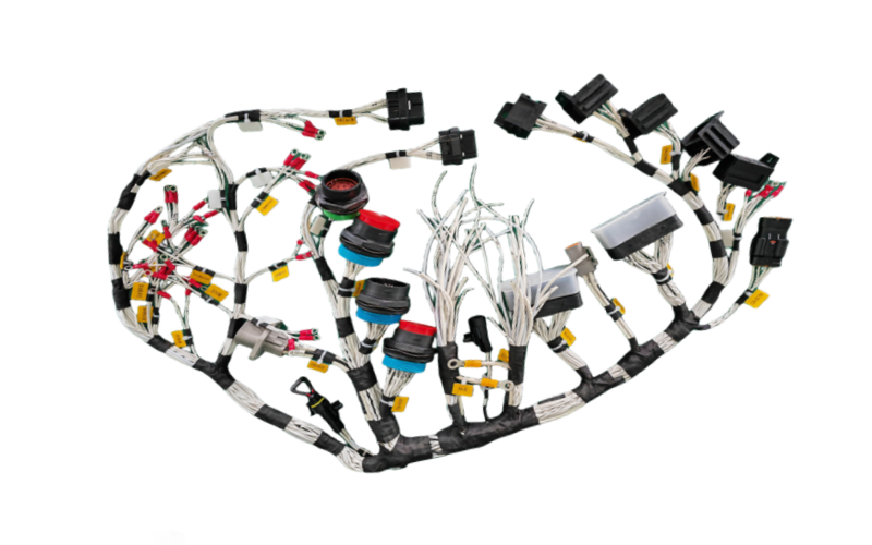 吊车控制盒主控线束